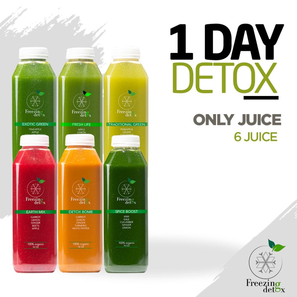 1 day juice freezing detox