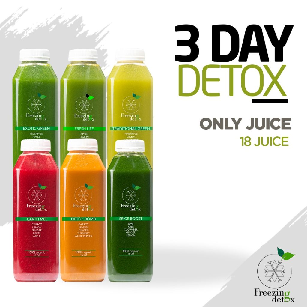 3 day juice freezing detox